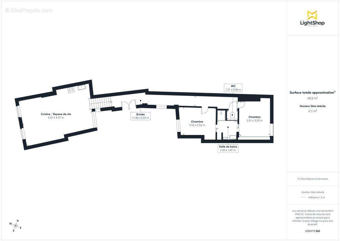 Appartement à BORDEAUX