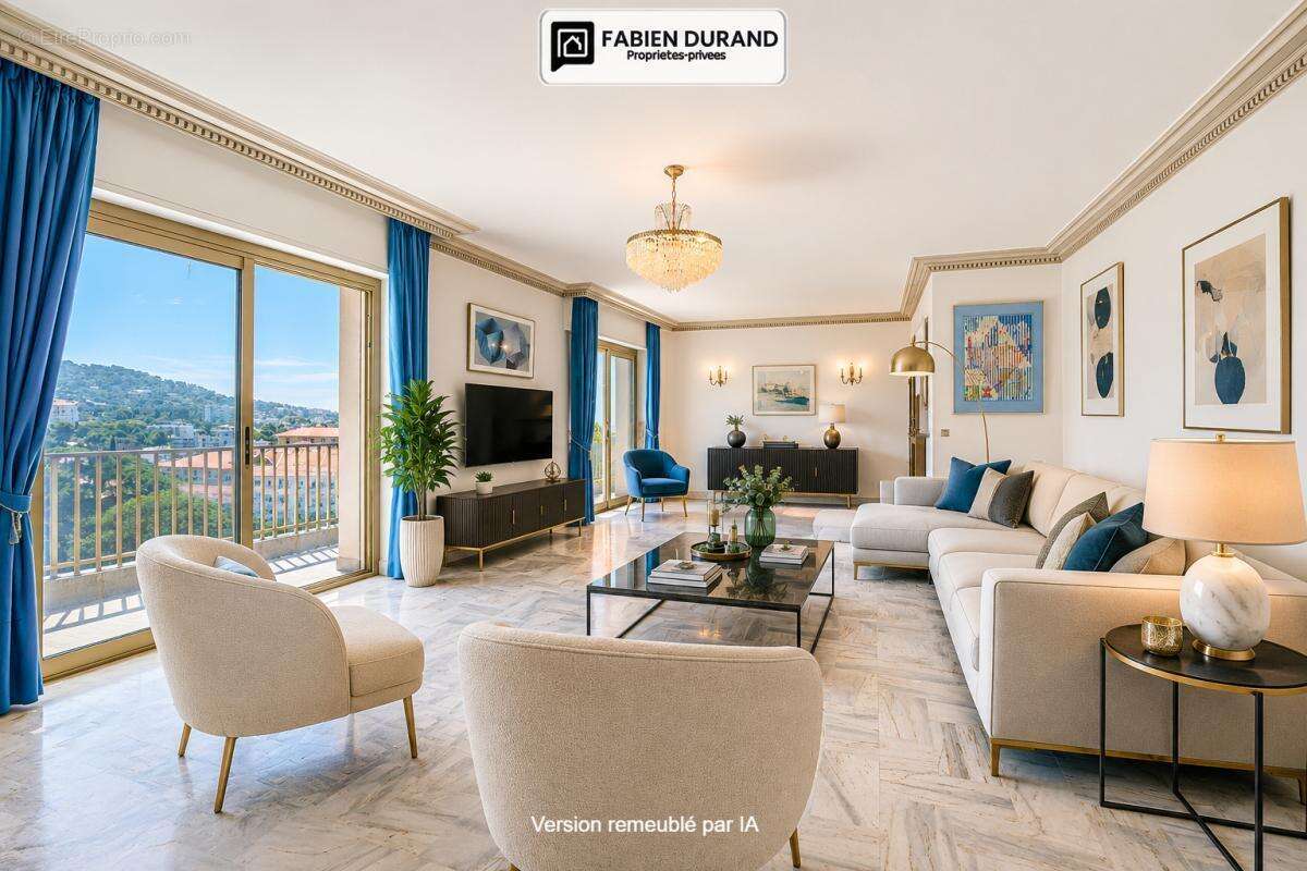 Superbe 4 pièces dernier étage vue panoramique sur tout Cannes avec garage - photo 2