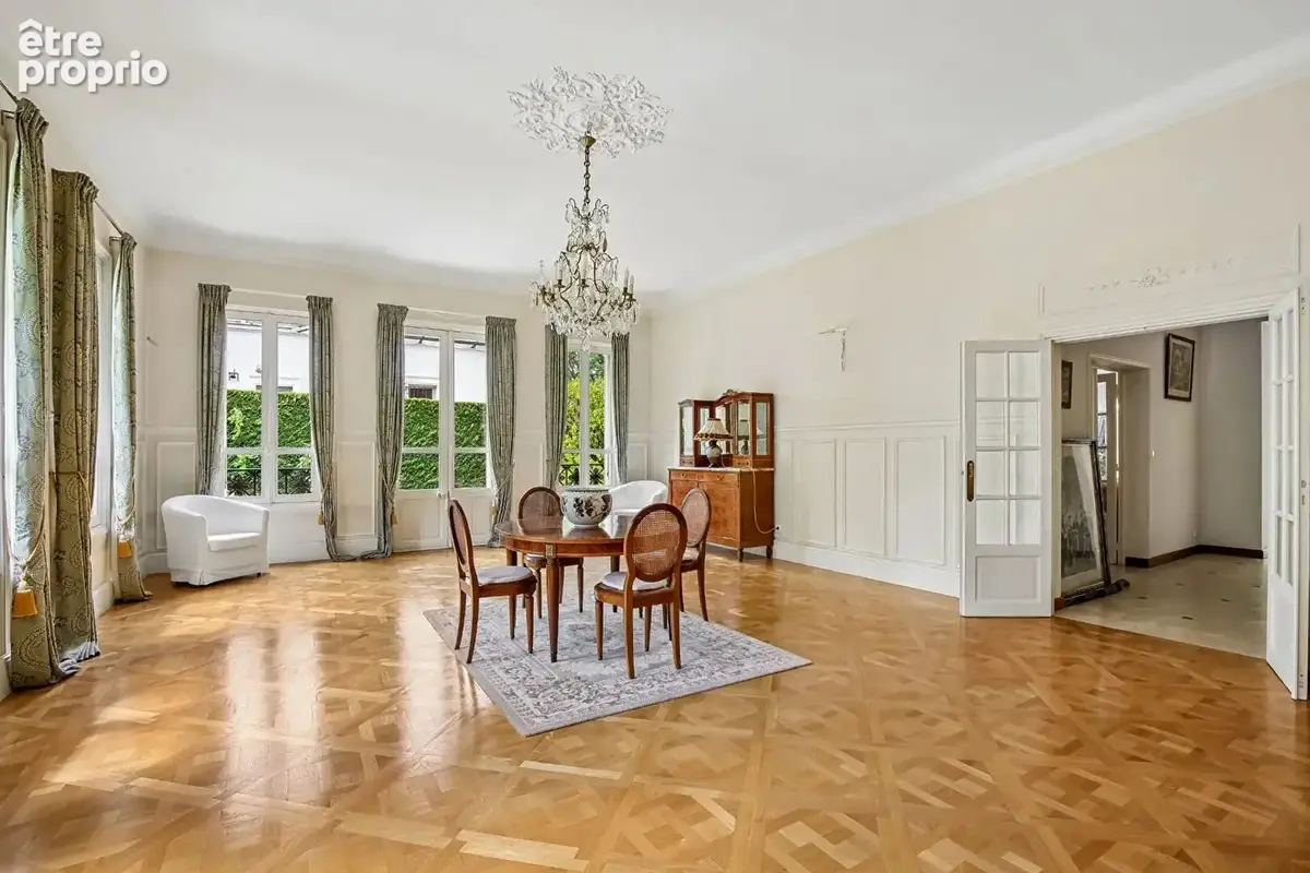 Bas de chatou - propriété de charme de 1888 - terrain paysager plein sud de 919 m² - deux habitations - photo 5