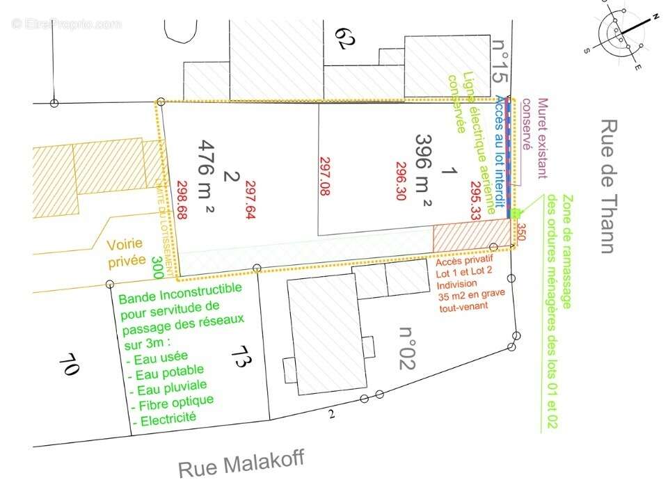 Terrain à ASPACH-LE-BAS