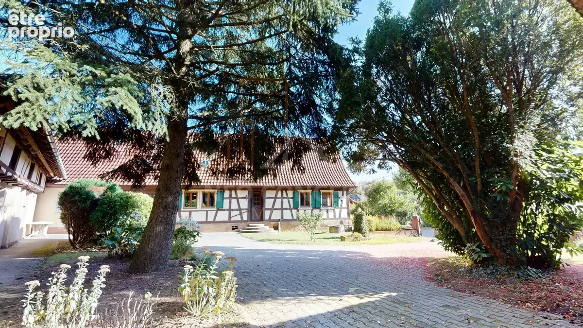 Charmante maison alsacienne avec dépendances sur 59 ares de terrain à rénover - photo 1