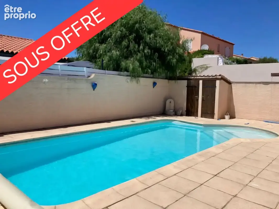 Canet maison T3 de plain pied avec piscine - photo 6