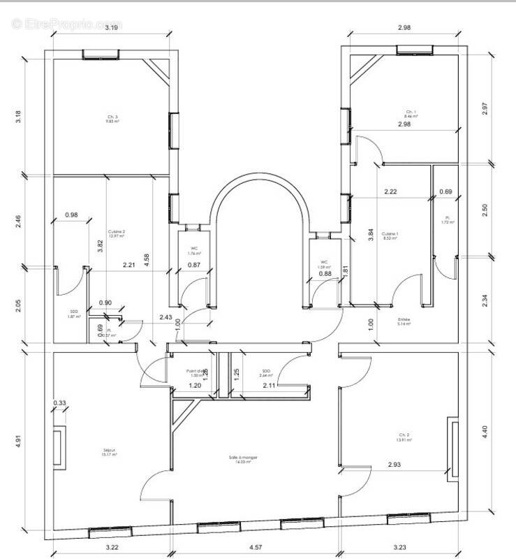 Appartement à ASNIERES-SUR-SEINE
