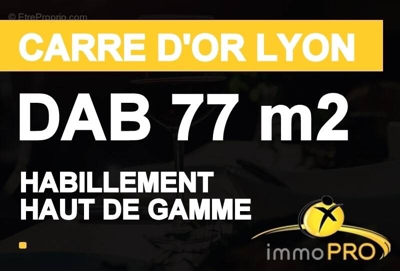 Commerce à LYON-2E