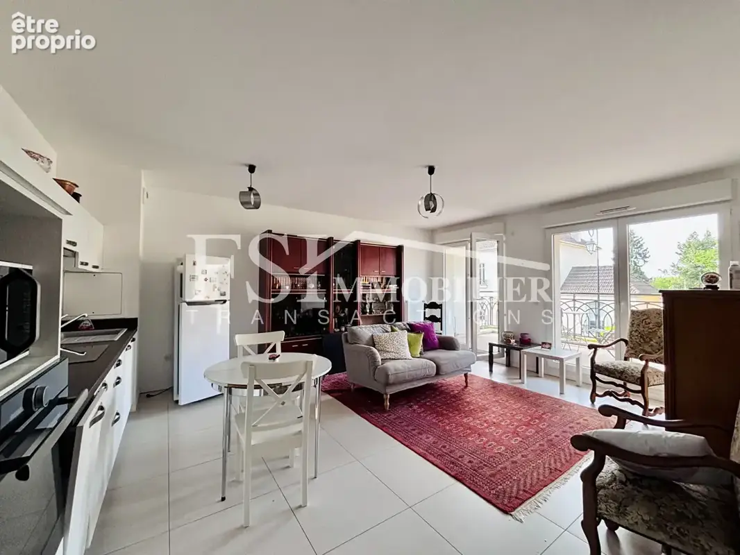 Appartement Saint Leu La Foret 3 pièces 63.65m² + PARKING - CENTRE-VILLE - photo 3