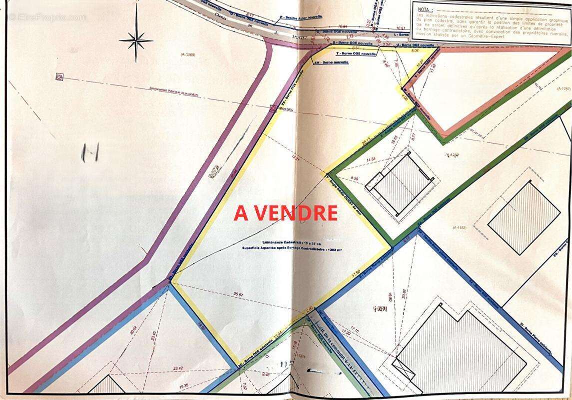 Terrain à CREST-VOLAND