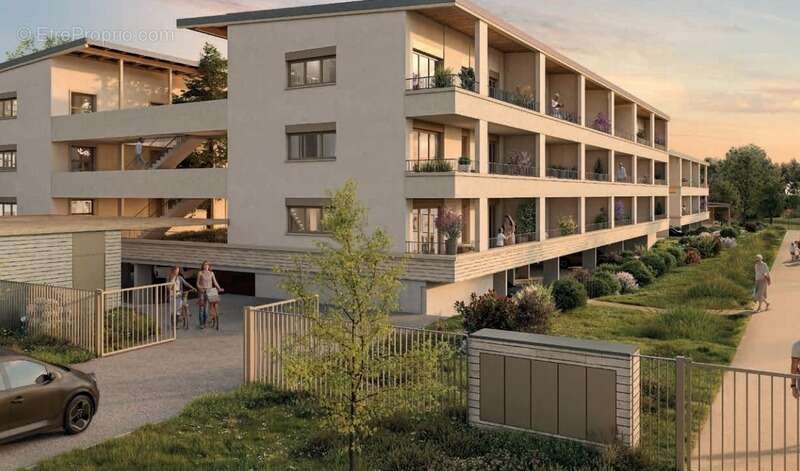 T4 familial de 86 m² – Terrasse de 18 m² – Vue dégagée sur les champs - photo 5