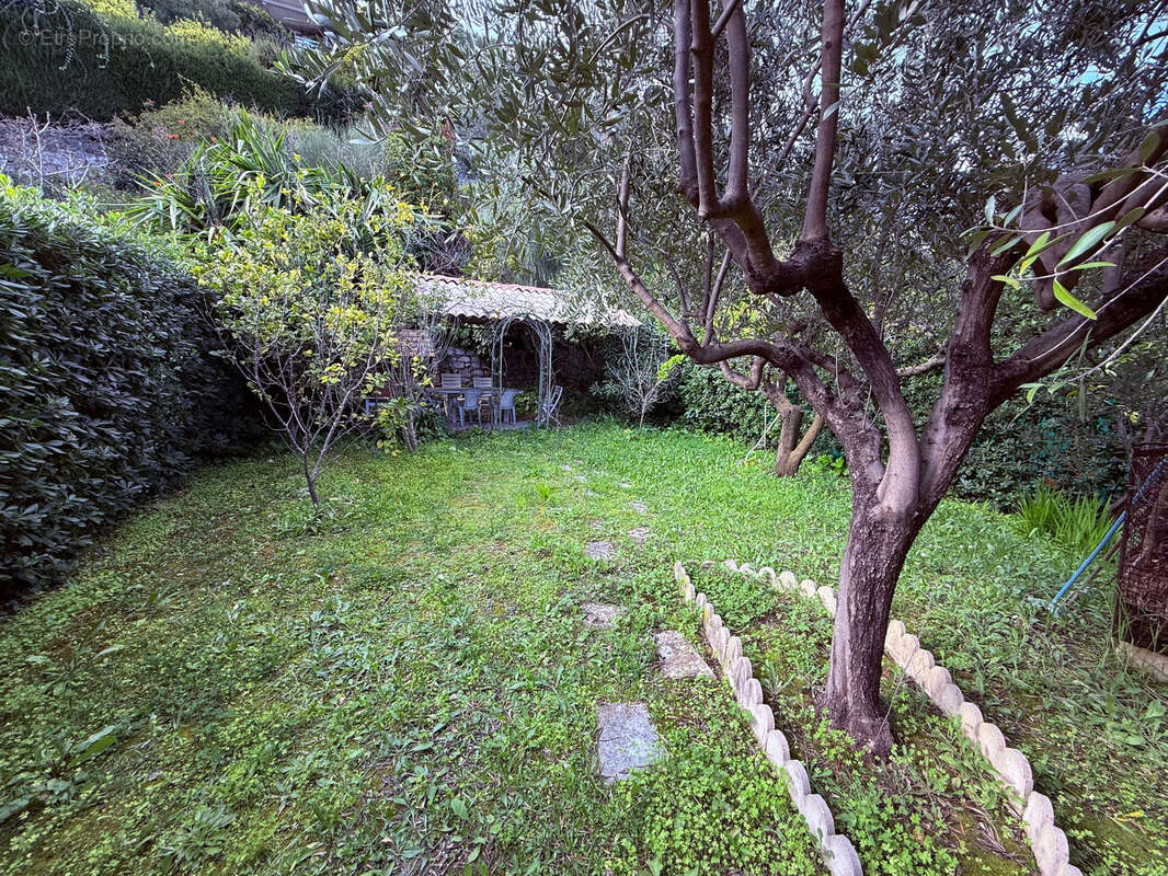 RARE sur Menton Garavan-maison mitoyenne-3 chambres-terrasses-jardin-2 parkings-grande cave-vue mer vieille vi - photo 15