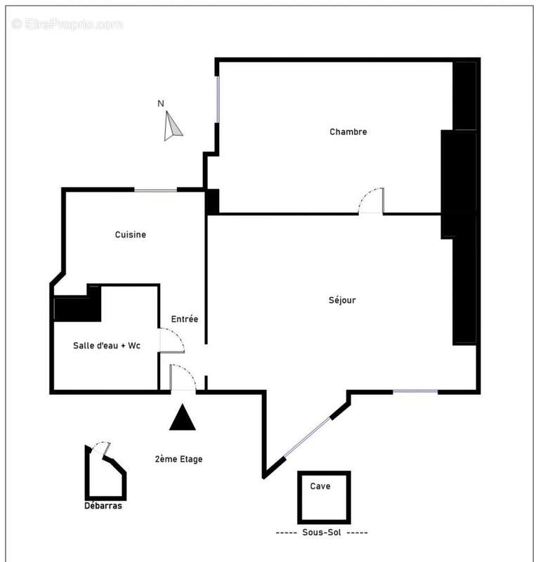 Appartement à PARIS-4E