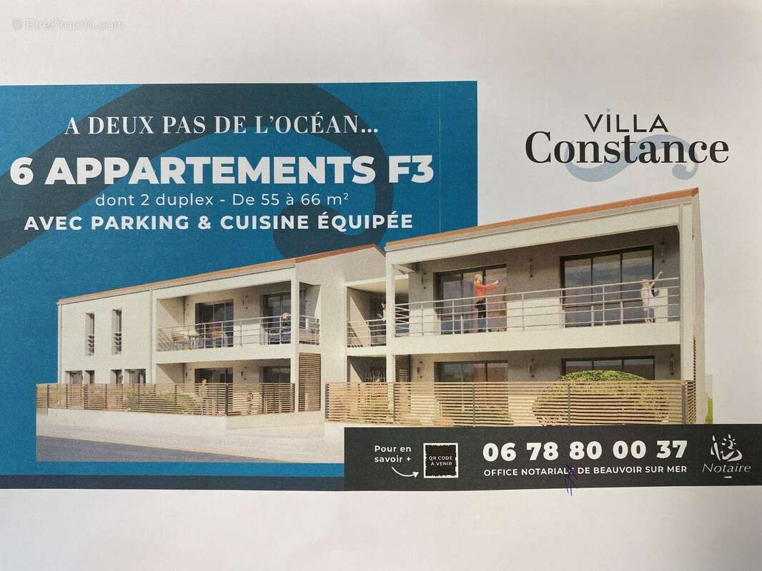 Appartement à LA BARRE-DE-MONTS
