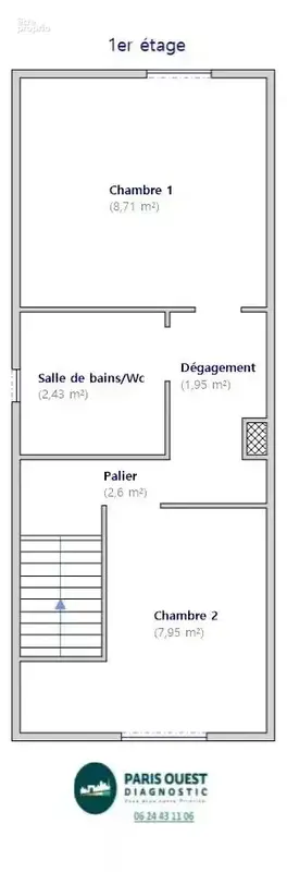 3 pièces 64 m², duplex, calme, charme, beaux volumes - photo 15