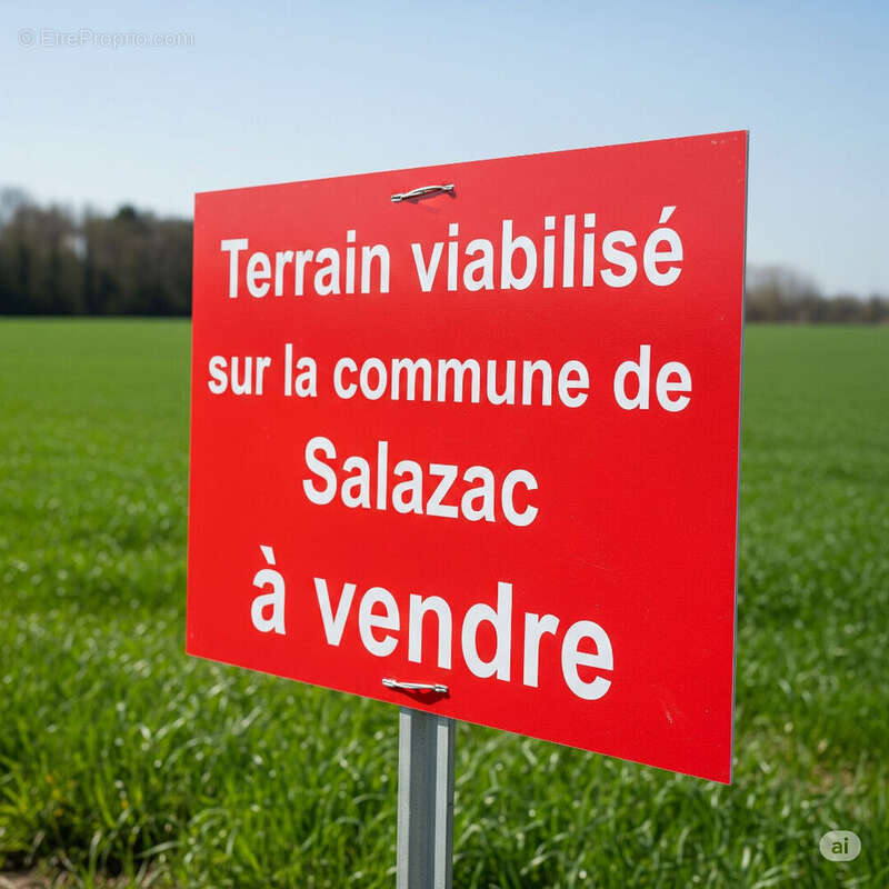 Terrain à SALAZAC