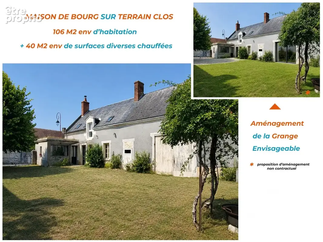 Photo 1 - Maison à CHISSAY-EN-TOURAINE