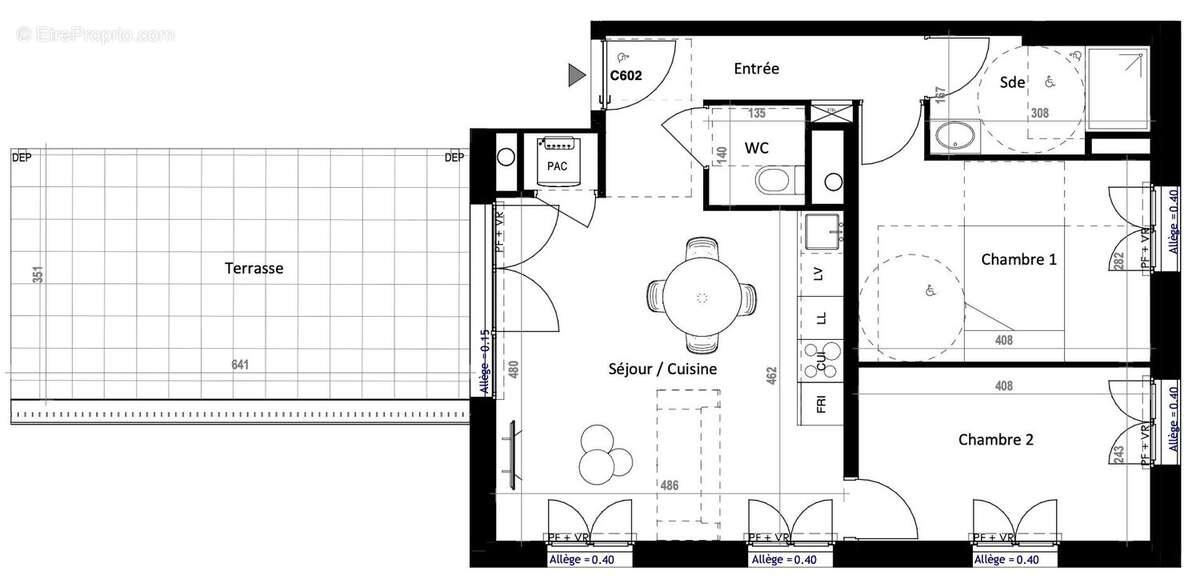 Appartement à SAINT-NAZAIRE