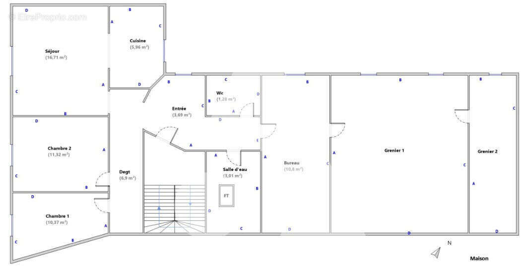 Appartement à LA TREMBLADE