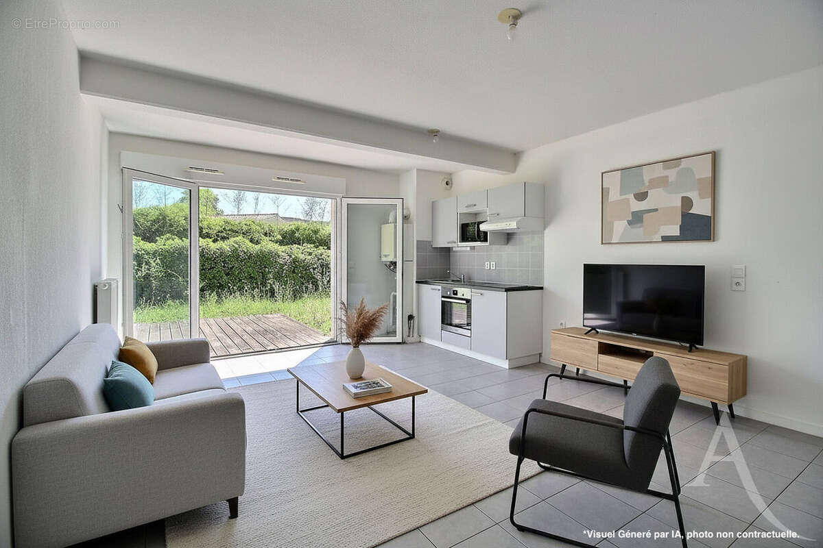 À VENDRE - Appartement T3 avec terrasse et 2 parking - photo 2