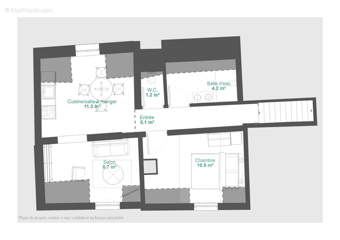 Appartement à LE CHATELET-EN-BRIE