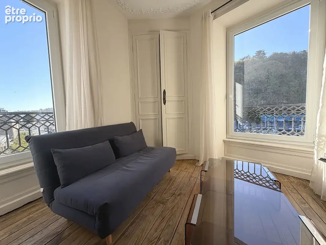 T2 duplex rénové, vue sur port du légué - photo 6