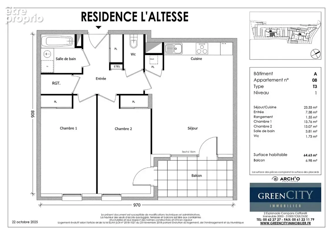 Appartement à THOIRY