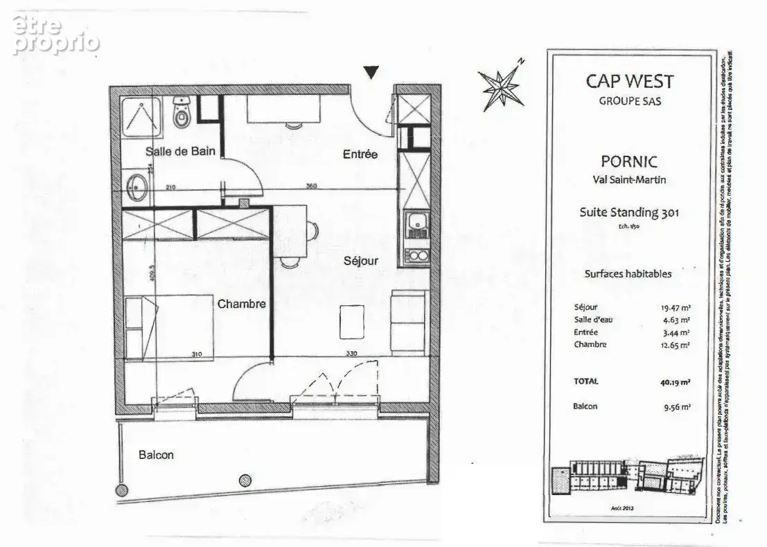 INVESTISSEMENT LOCATIF  PORNIC  Résidence de Tourisme Golden Tulip Pornic Suites  7.96 % de rentabilité - photo 2