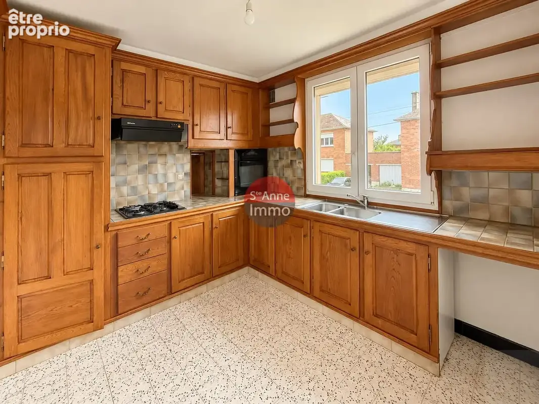 Rosieres-en-santerre - ensemble immobilier - 2 maisons - sous sol complet - garage - jardin - plain pied - photo 5