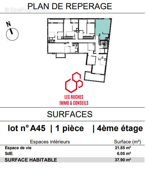 Appartement à AUBERVILLIERS