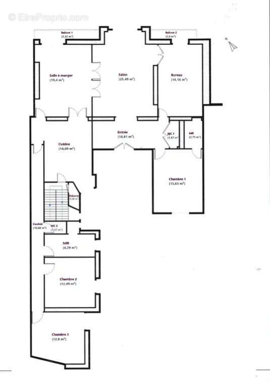 Appartement à PARIS-16E