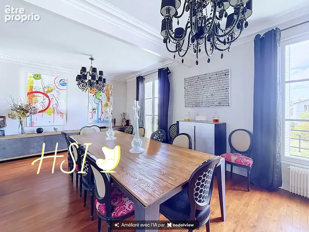 Demeure de prestige f9 (254 m²) à bois colombes - photo 4