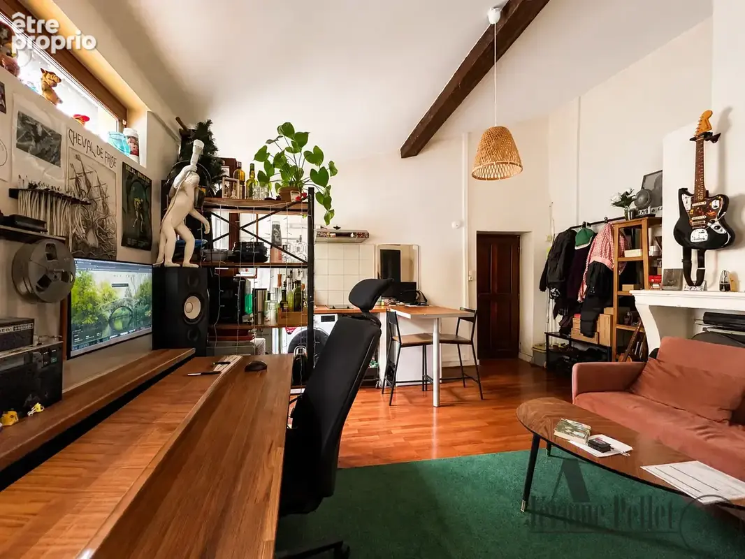Studio 25 m2 vendu loué - LYON 1 (La Croix Rousse) - photo 4