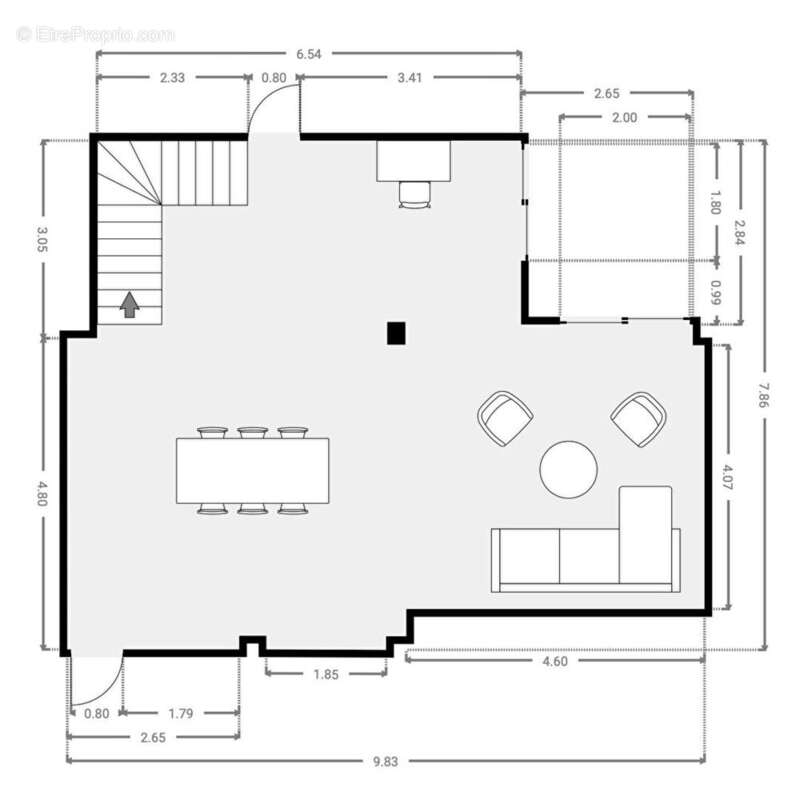 Appartement à PARIS-19E