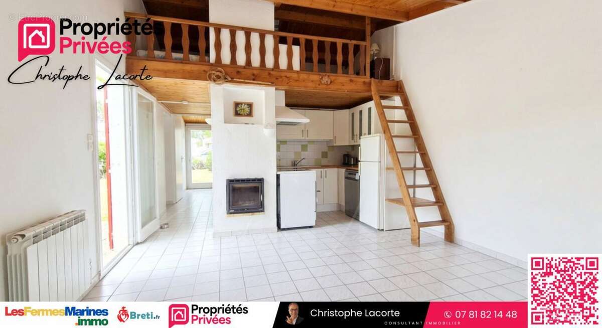 Ferme marine "T3 sol" : 3 pièce(s) de 48 m2 - photo 2