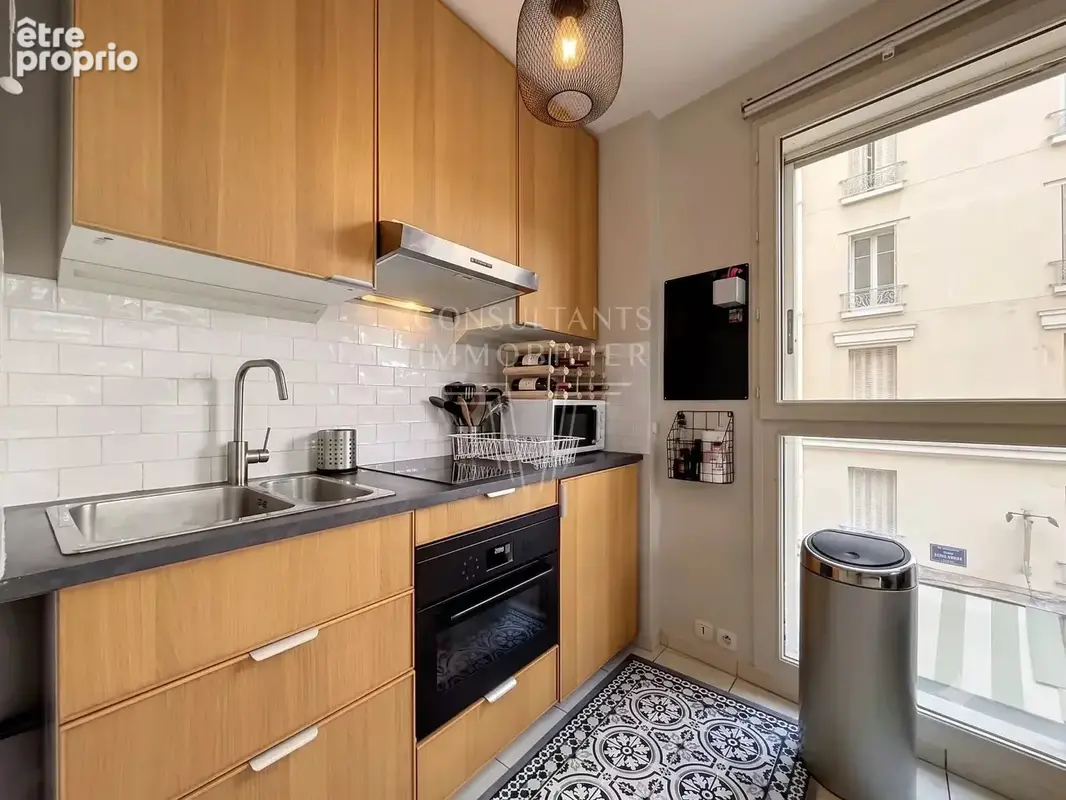 Boulogne-Billancourt – Marcel Sembat  Studio de 33,50 m² Carrez au 2ᵉ étage avec vue dégagée - photo 4