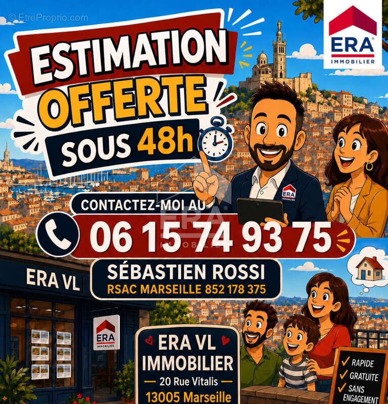 Appartement 25m² à marseille 5e arrondissement - photo 7