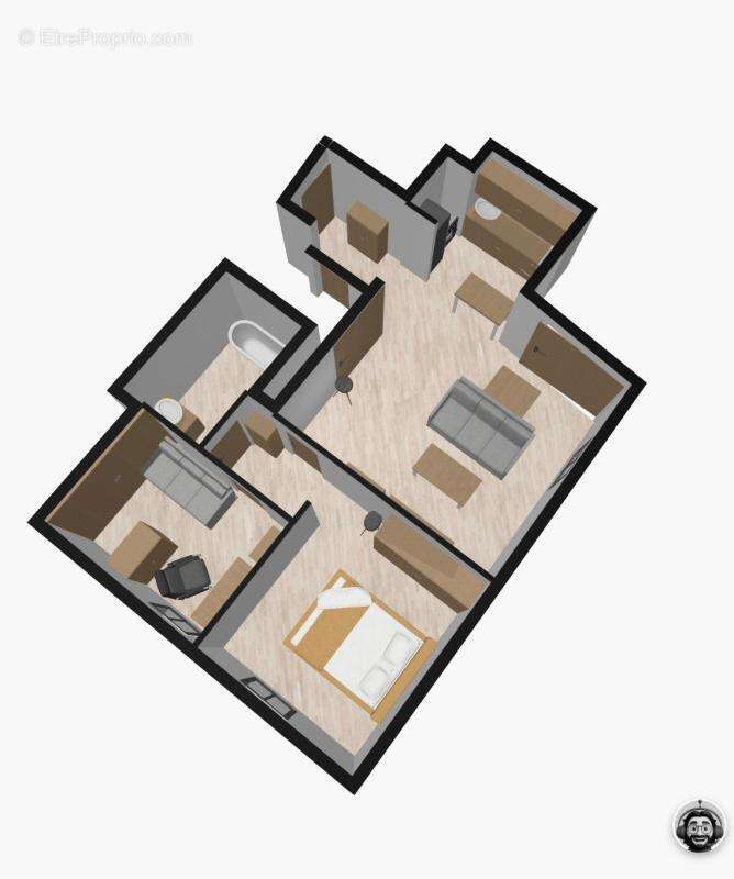 Appartement à SAINT-JEAN-DE-BRAYE