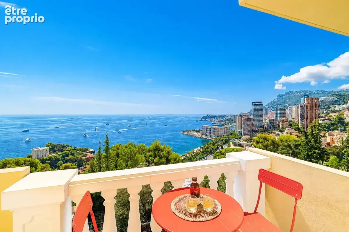 5 min á Monaco, vue panoramique mer, 2 pièces, 2 balcons, Roquebrune-Cap-Martin - photo 4