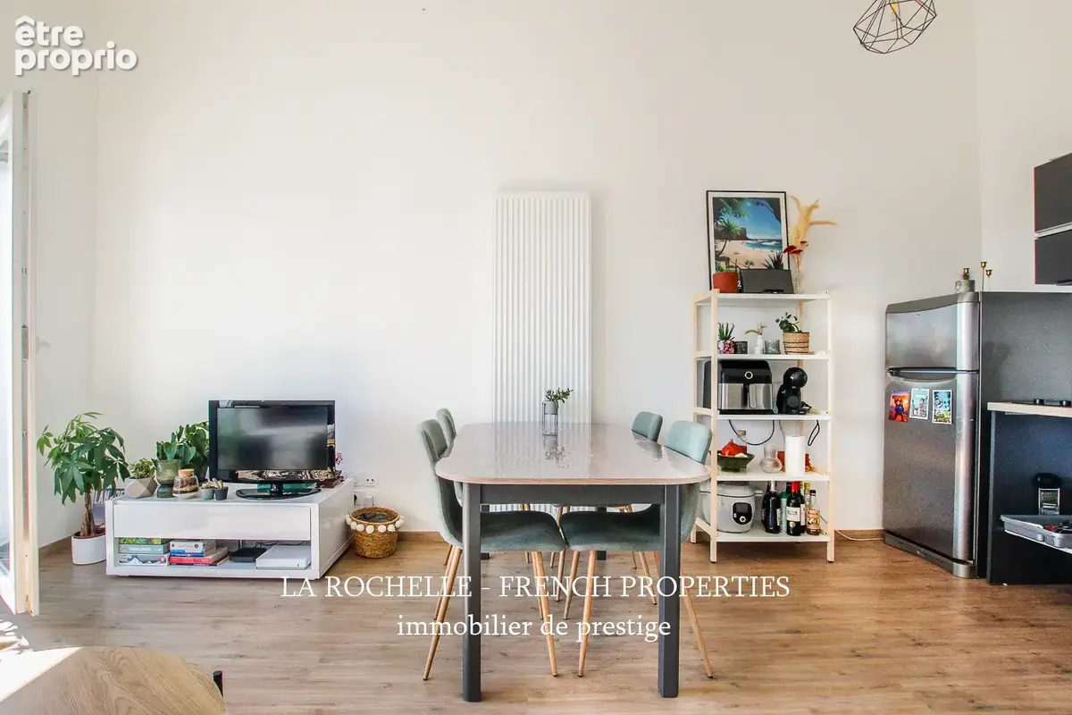 idéal investissement vendu loué - T2 lumineux avec balcon et parking en sous-sol - La Rochelle 17000 - photo 5