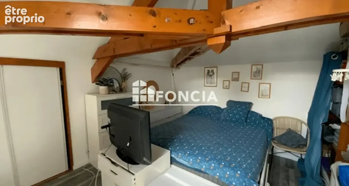 Ezanville centre F3 en duplex vendu occupé comprenant séjour cuisine, chambre salle de bains, mezzanine aménagée en chambre cave - photo 13