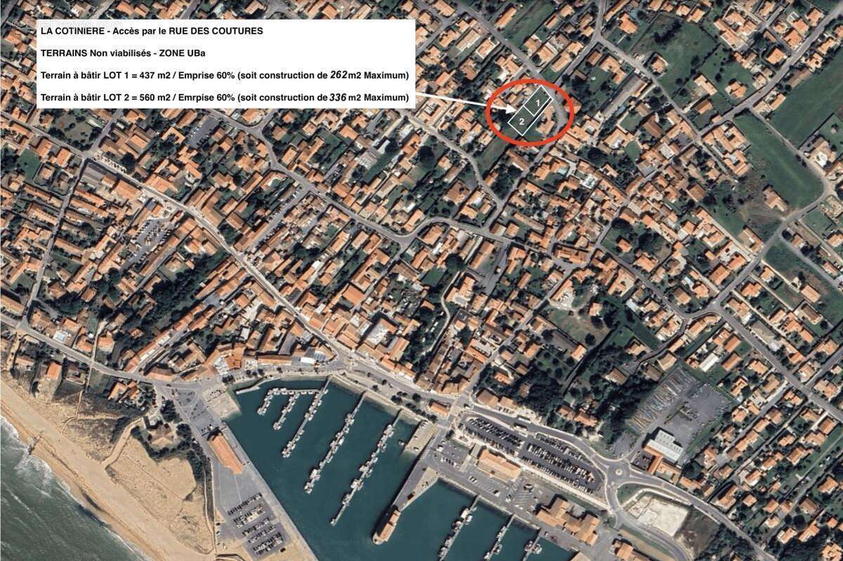 La Cotinière : Terrain de 560 m² au Cœur du Village – Tout à Pied - photo 3