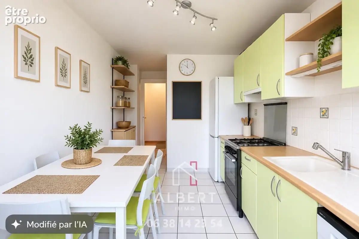 Angers Les Justices - Appartement type 5 de 110 M2 - 3 chambres, balcon et garage - photo 3