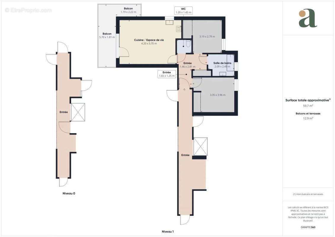 Appartement à SENE