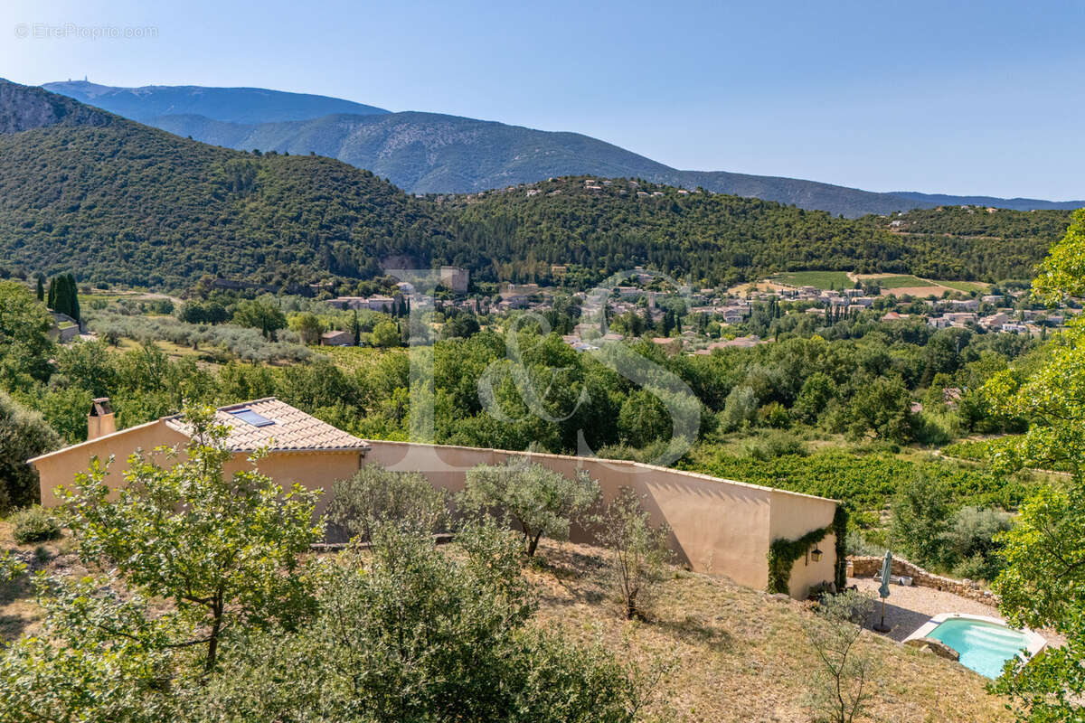 Villa avec vue sur le Mont Ventoux entre Vaison et Buis - photo 4
