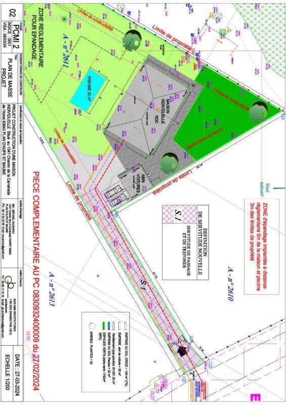 Terrain  2000 m2 PC accorde - photo 4