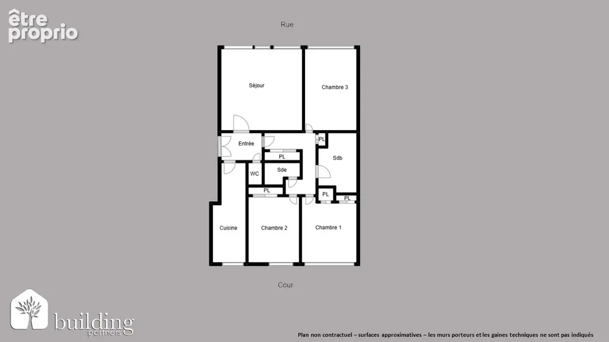 Batignolles Paris 17ème - Appartement 3 ou 4 pièces 65,99 m² avec box - photo 2