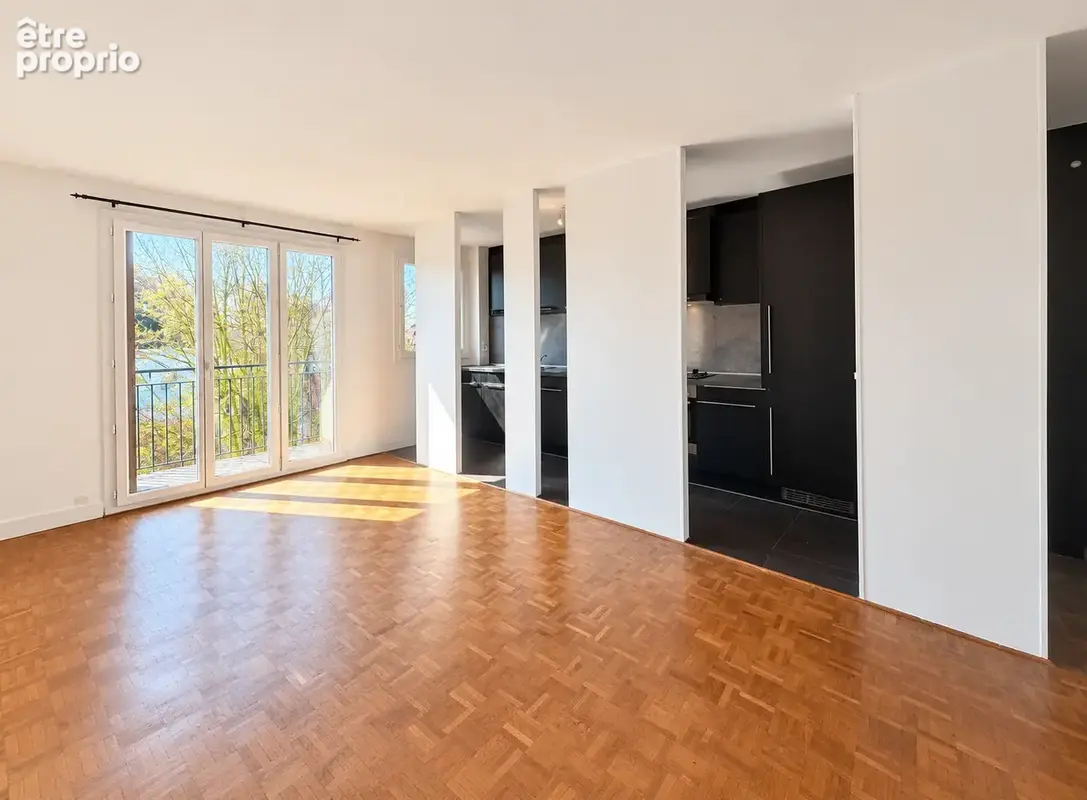 Appartement 2/3 pièces 56 m2   Dernier étage   2 balcons   Box   Vieux Saint-Maur - photo 3