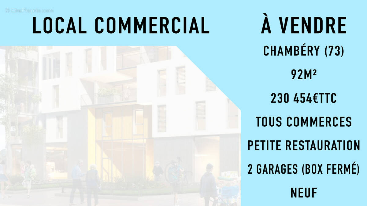 Commerce à CHAMBERY