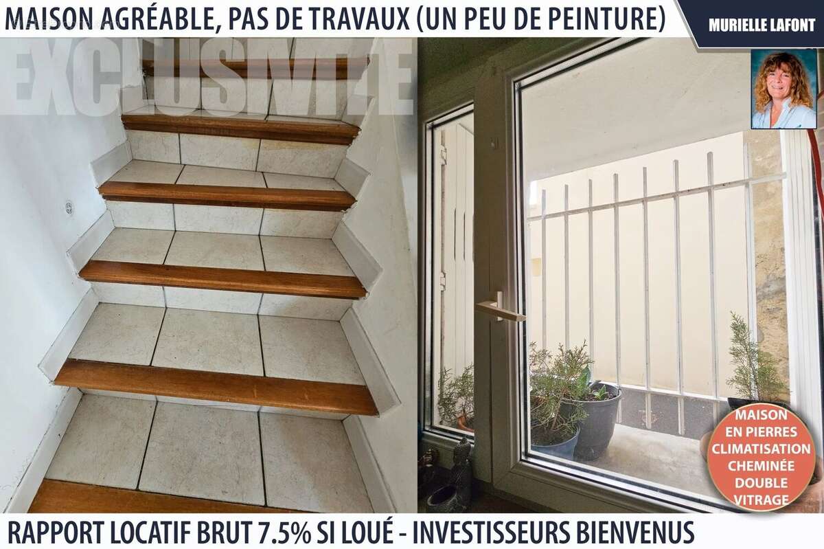 Maison de village 60 m² en bon état général - photo 2