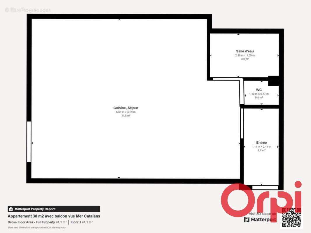 Appartement à MARSEILLE-7E