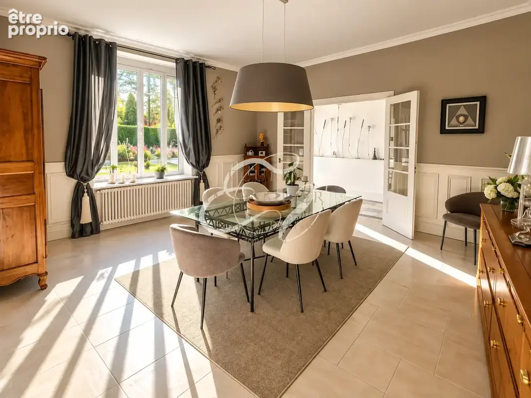 Vente 69570 dardilly - magnifique maison ancienne - 280 m2 - 10 p - 6 ch - bur -  piscine - garage - photo 7