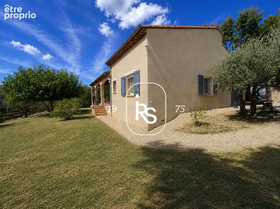 Villa de plain-pied de 130 m2 avec 8 768 m2 de terrain et vue sur le  Massif du Tanargue. - photo 16