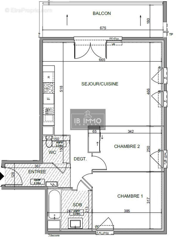 Appartement à LE MUY